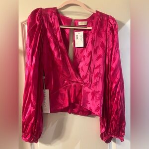 NWT Ronnie Kobo Pink Women's Top